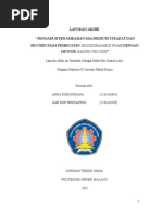 Download LAPORAN AKHIR Penamabahan Magnesium Stearat Pada Pembuatan Biodegradable Foam Dengan Metode Baking Process by yulia_irna SN301702626 doc pdf