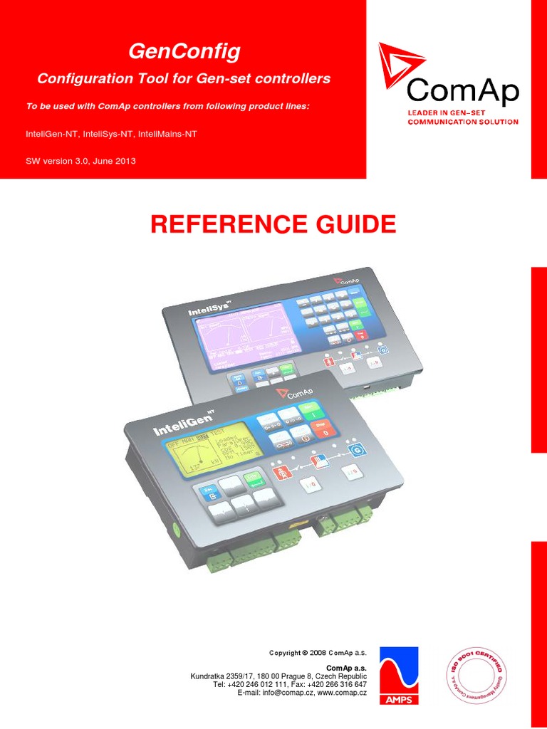 Genconfig 3.0 Reference Guide | PDF | Portable Document Format | Input ...
