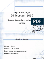 Laporan Jaga Tagal 24 Februari