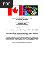 Monarch Slave Dr. Shaun D. Speaks About Project Monarch - A Conspiracy in Monarch Slavery in Canada