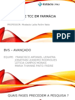 Projeto de TCC em Farmácia: PROFESSOR: Modesto Leite Rolim Neto