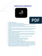 Características Del Windows Xp4 lista