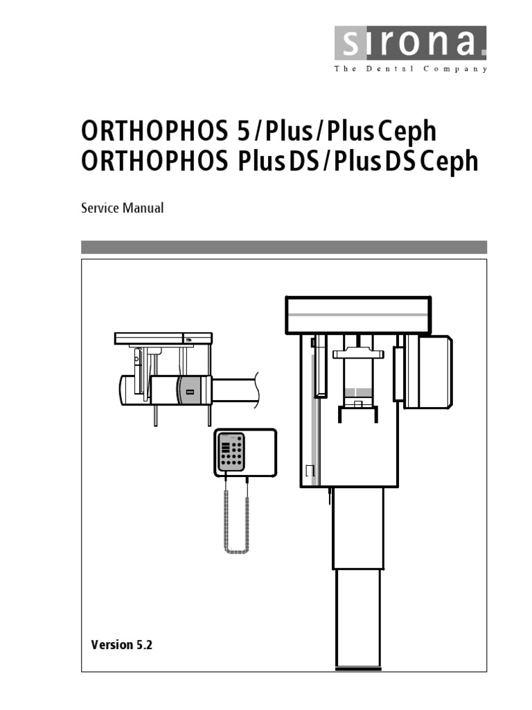 Sirona Orthophos Plus Dental X-Ray - Service manual.pdf | Vacuum Tube |  Electromagnetism