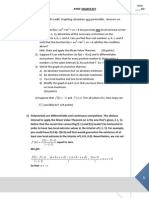 Ap Calculus Ab Winter Term Quiz Three Name Answer Key: F X F F