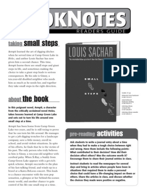 If I liked Small Steps (Holes) by Louis Sachar, what should I read next?