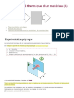 La Conductivité Thermique