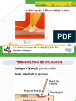 Terminologia de Soldagem e Descontinuidades