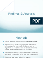 Findings & Analysis