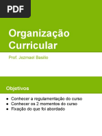 Organização Curricular - Redes de Computadores