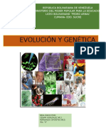 Evolucion, Genetica y Leyes de Mendel