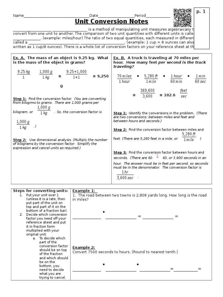 Unit Conversion Techniques and Examples | PDF | Gallon | Litre