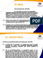 Litigación Oral en El Juicio Oral