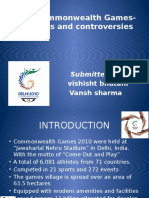 2010 Commonwealth Games-Concerns and Controversies: Submitted by