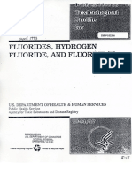 Toxicological Profile for Fluoride