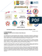 CARTA PÚBLICA - OSC Nacionales e Internacionales Exigimos Libertas para Nestora Salgado