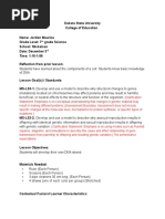 dsulessontemplate- 7th science  dna 