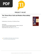 The Three Piece Suit and Modern Masculinity