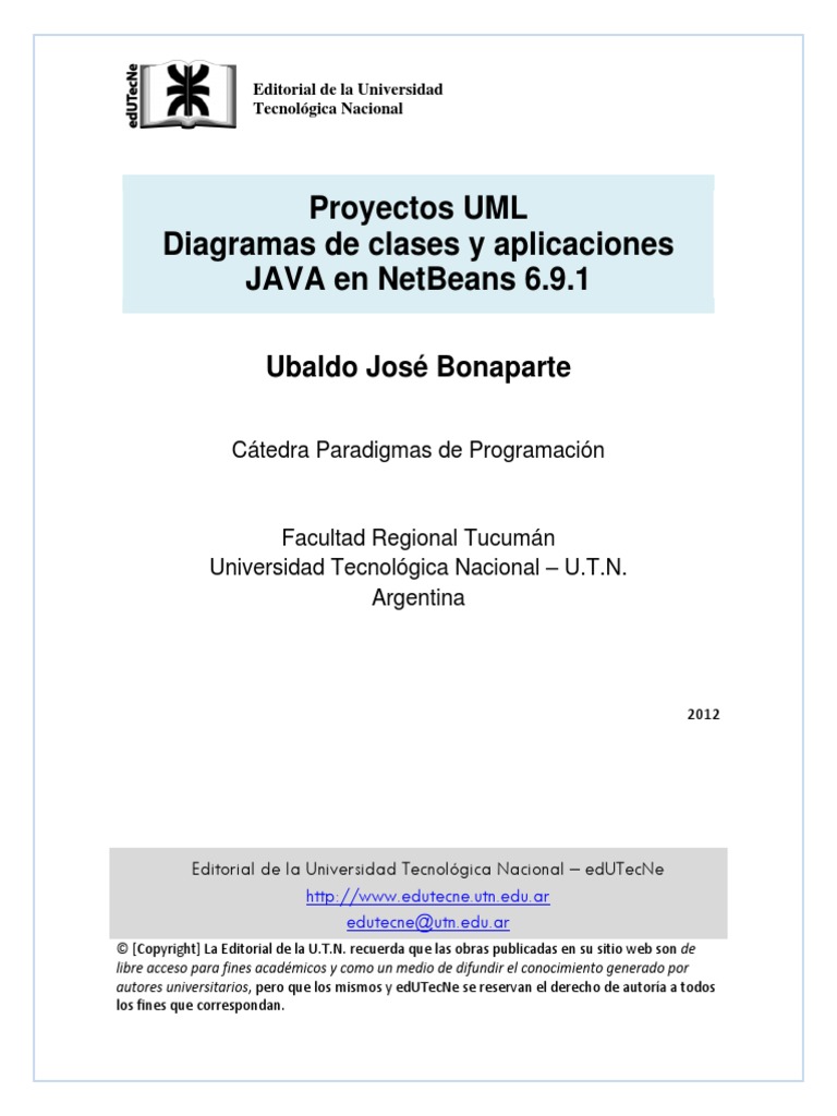 Uml JAVA | PDF | Lenguaje de modelado unificado | Ingeniería de software