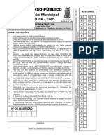 Nucepe 2011 Prefeitura de Teresina Pi Psicologo Prova