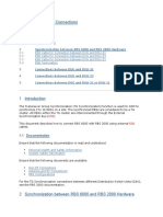 Tg Synchronization Connections for Rbs