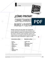 Pi-Tu06 - Como Pintar Correctamente Muros y Puertas PDF