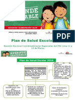 Plan de Salud Escolar 31-03-2014
