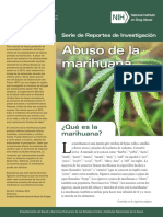 Serie Reportes Investigacion Abuso de La Marihuana NIDA