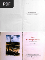 Ernst Jünger - Die Unvergessenen + Personenliste | PDF