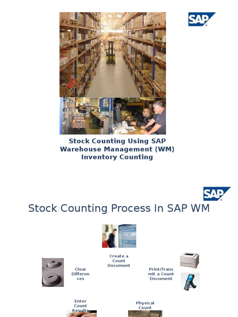 Stock Counting Process in SAP WM | PDF