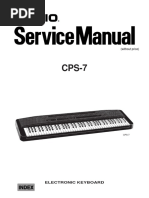 Repair Your Casio CPS7 Piano and MIDI Keyboard