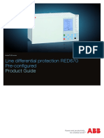 1MRK505228-BEN E en Product Guide RED670 1.2 Pre-Configured