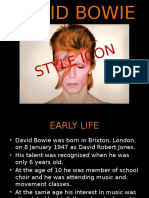 David Bowie