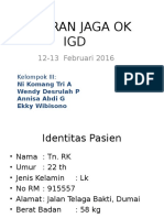 Laporan Jaga Anestesi 12 Feb 2016 D