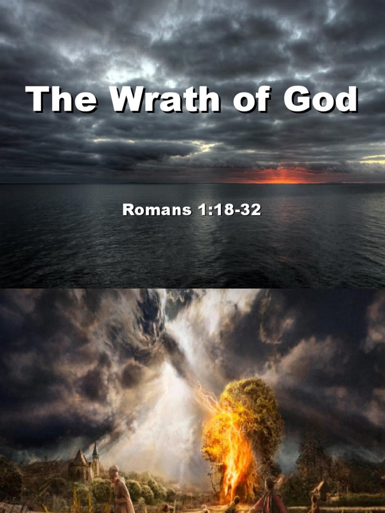 The Wrath of God Anger Epistle To The Romans