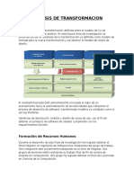 Analisis de Transformacion