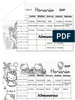 HORARIOS 2016