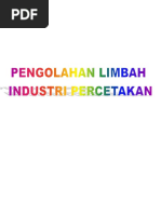 Download Pengolahan Limbah Industri Percetakan by yayagusti SN301800389 doc pdf
