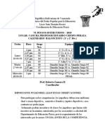 calendario baloncest 2010