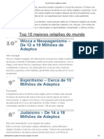 Top 10 maiores religiões do mundo.pdf
