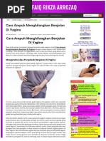 Download Cara Ampuh Menghilangkan Benjolan Di Vagina  FAIQ RIKZA ARROZAQ by Agus Salam SN301816306 doc pdf