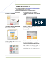 Instalación perfil R68-D2P375 kiosko Fujifilm