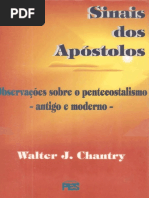 Sinais Dos Apóstolos - Walter J. Chantry