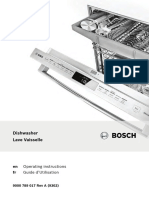 Dishwasher Lave Vaisselle: Operating Instructions Guide D'utilisation