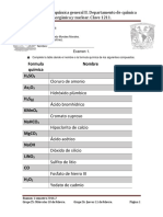 Examen Nomenclatura