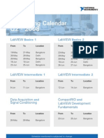 NI Training Calendar 08