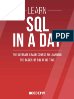 Learn SQL in a Day