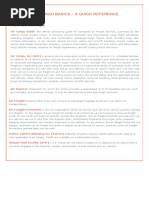 Air Cargo Terminology Guide | PDF | Cargo | Supply Chain Management