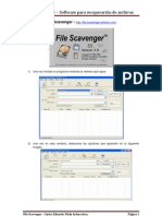 File Scavenger - Software para Recuperación de Archivos