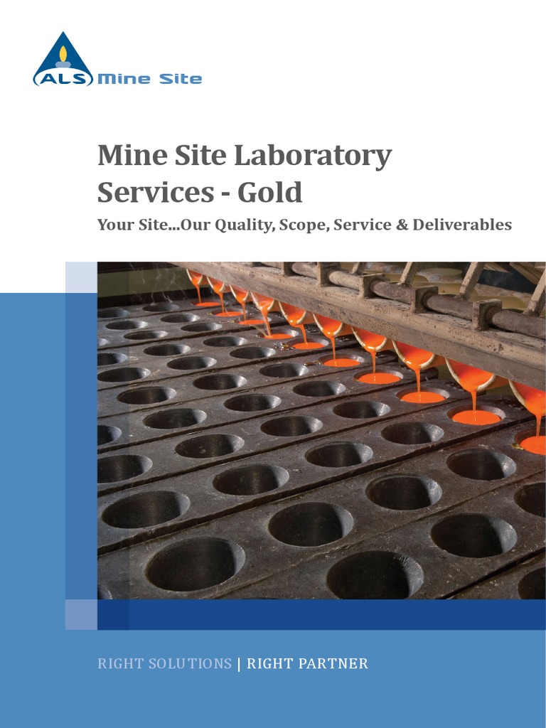 ALS Mine Site Laboratory Services Gold PDF Metallurgical Assay Gold