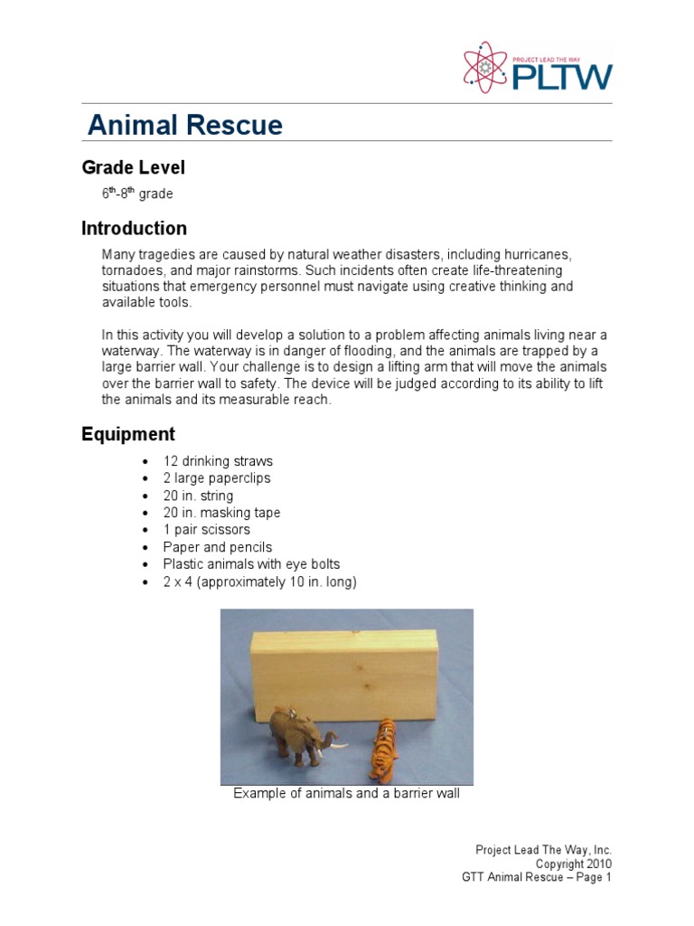 Animal Rescue | PDF